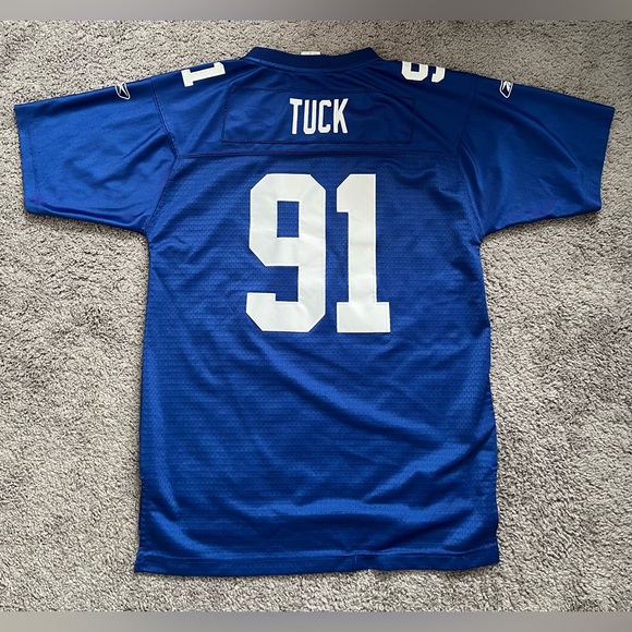 Kids Justin Tuck New York Giants Stitched Football Jersey - Picture 5 of 7